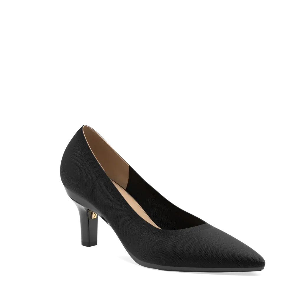 The Pump - Coal Knit   Stiletto Heel Kit 3 Coal - FINAL SALE