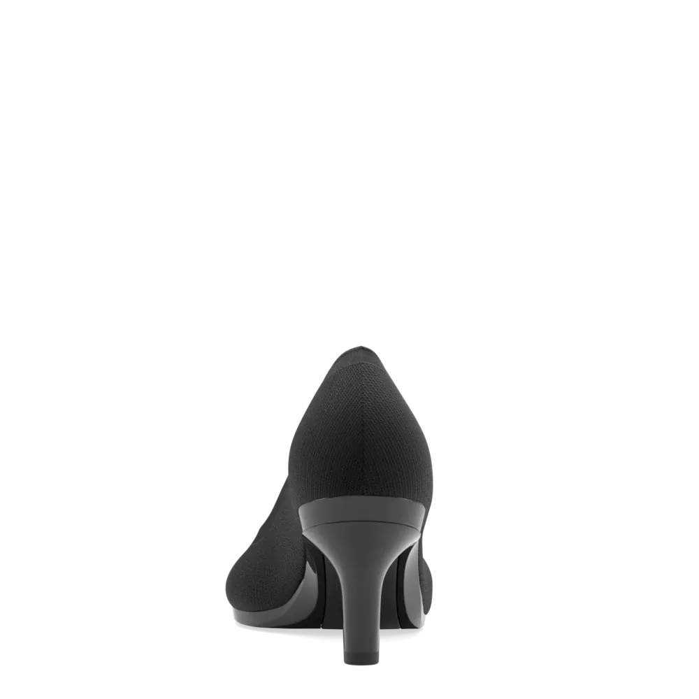 The Pump - Coal Knit   Stiletto Heel Kit 3 Coal - FINAL SALE