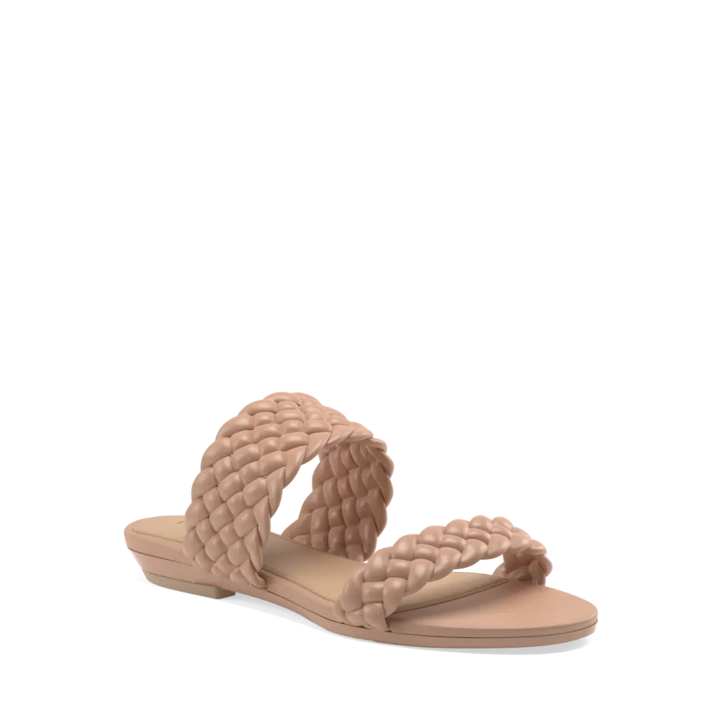 The Slide - Latte Braid   Stiletto Heel Kit 3 Latte - FINAL SALE