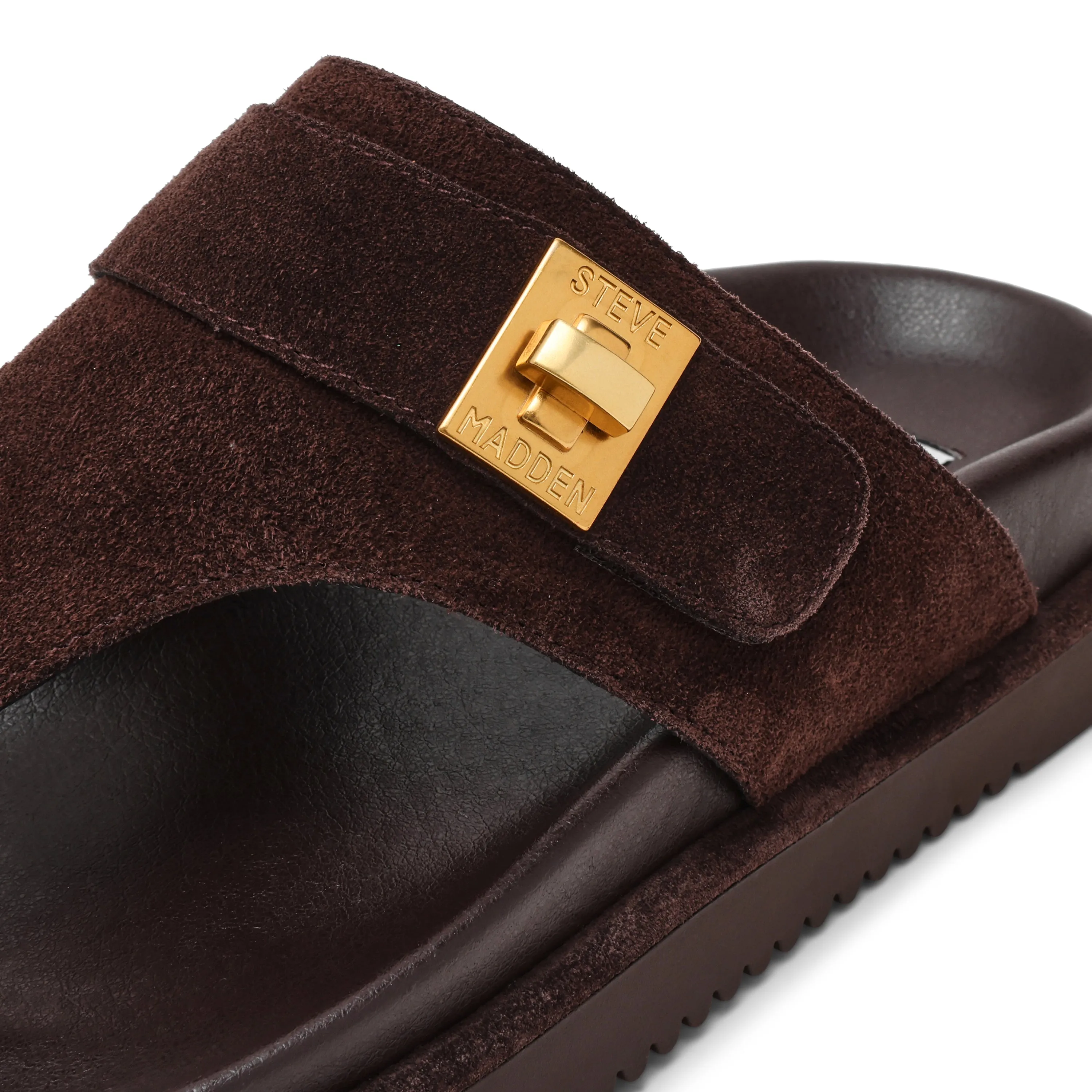 Tuned-In Sandal CHOCOLATE BROWN SUEDE