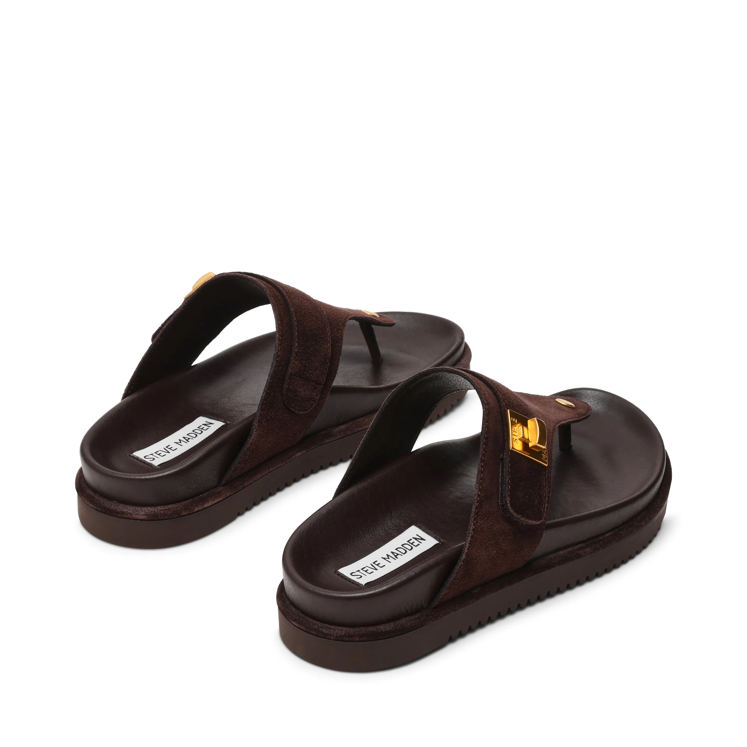 Tuned-In Sandal CHOCOLATE BROWN SUEDE