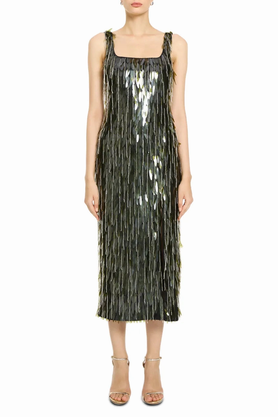 Verna Embellished Evening Dress