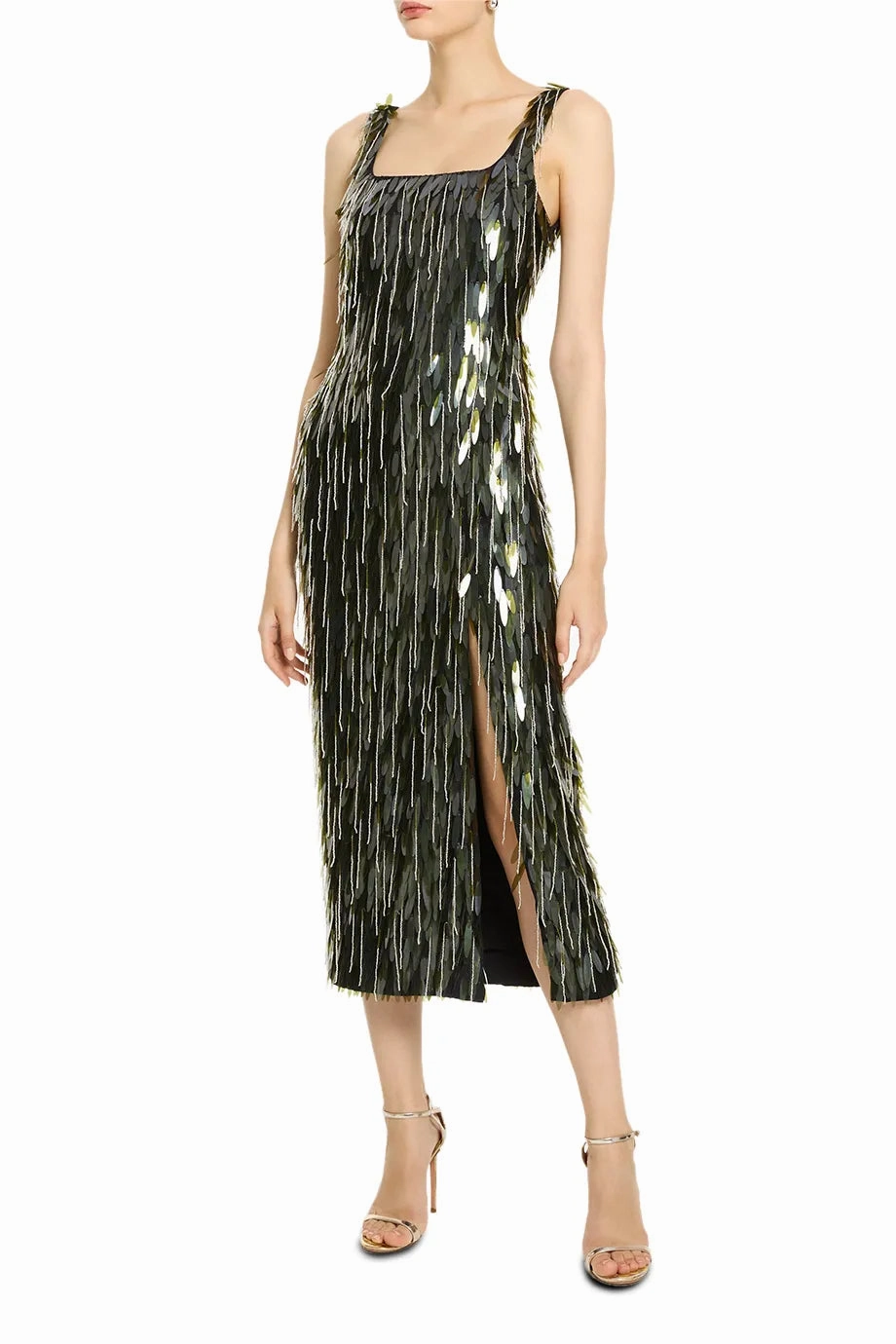 Verna Embellished Evening Dress