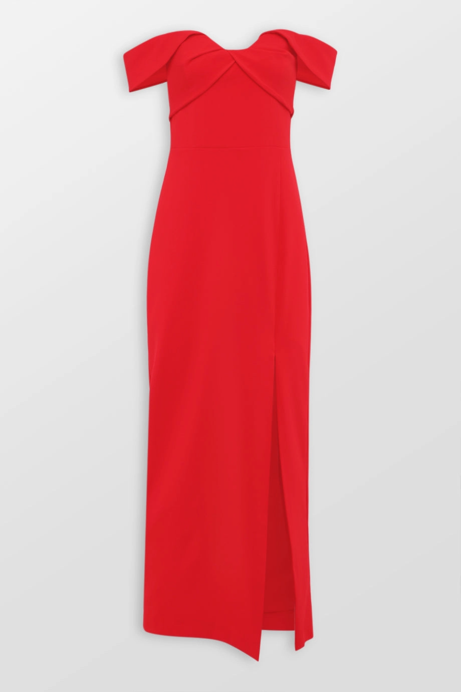 Viviana Crepe Long Evening Dress